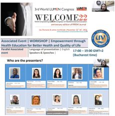 Workshop Ndërkombëtar në kuadër të World Empowering LUMEN Congress on Multidimensional Education